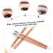 CANIGHT 2pcs Double Ended Eyebrow Pencil with Brush Women Brow Pencil Dark Brown Eyebrow Pencils Wood - Buy Online on SooperMarket.com