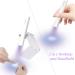 Denabuty Portable UV LED Nail Lamp with Stand - Rechargeable Cordless Nail Dryer for Gel Nails - 2 Timers for Fast Drying - White - Buy Online on SooperMarket.com