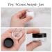 3g Cosmetic Sample Jars with Lids - 50pcs Empty Makeup Containers BPA-Free Black - 50 Count - Buy Online on SooperMarket.com