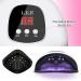 LKE LED UV Nail Lamp for Gel Nails - Professional Faster Nail Dryer with 3 Timers and Automatic Sensor - Buy Online on SooperMarket.com