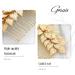 Gorais Leaf Bride Wedding Hair Comb - Bridal Hair Piece for Women and Girls in A-Gold - Buy Online on SooperMarket.com