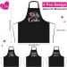 Shop Mepase 4-Piece Nail Tech Apron Set | Funny Quotes & Pockets for Manicurists | Ideal Nail Art Supplies for Salons - Buy Online on SooperMarket.com