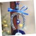 Zerodeko 1pc Blue Eyes Pendant Turkish Evil Eye Beads Birthday Gift Crystals Beads Wallet Keychain Decor Turkish Devil s Eye Pendant Devil Eye Diamond Driving Recorder Alloy - Buy Online on SooperMarket.com