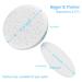 20 Count Natural Facial Cleansing Sponges for Professional Makeup Removal and Spa Facials - Reusable Cellulose Soft Cosmetic Sponges for Exfoliation and Skin Massage - Buy Online on SooperMarket.com