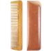 Onedor Handmade 100% Natural Green Sandalwood Hair Combs - Anti-Static Sandalwood Scent Natural Hair Detangler Wooden 2 in 1 Comb (Fine with Wide Tooth) - Buy Online on SooperMarket.com