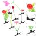 Bean Sprout Hair Clip Set - 28pcs Plant Hairpins for Women, Girls, Kids - Cute Novelty Headwear for Parties - Buy Online on SooperMarket.com
