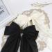 ATODEN Silky Satin Hair Bows 2 Pcs - Oversized Black & White Hair Ribbons for Women - Buy Online on SooperMarket.com