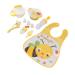 Compact Safe Baby Feeding Set - Space-Saving PP-Silicon Eating Cards for Toddlers | Perfect for Home & Travel - Relief for Discriminative Eating - Buy Online on SooperMarket.com