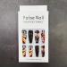 GORS Long Black Press on Nails - Colorful Coffin Fake Nails with Graffiti Note Designs | Full Cover False Nails for Women - Buy Online on SooperMarket.com