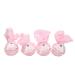 Bridgewater Candle Luxury Foaming Fizzing Pink Scented Bath Bomb 4 Pack-Sweet Grace