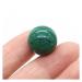 Natural Crystal Rough 16mm Round Natural Crystal Quartz Transfer Ball Polished Gemstone Beads Specimen DIY Jewelry Home Natural Stone (Color : Malachite Size : 1PC)