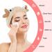 WLLHYF Face Wash Headband Facial Makeup Hairband Elastic Spa Headband Cute Coral Fleece Crab Hair Band Cartoon Creative Head Wraps Cute Christmas Hair Accessories for Women Girls Skincare Sports Khaki - Buy Online on SooperMarket.com
