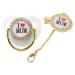 Bling Baby Pacifier | Healthy & Practical Silicone Baby Pacifier for Home Use - White - Buy Online on SooperMarket.com
