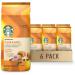 STARBUCKS Caramel Flavoured Ground Coffee 311g Bag & Pike Place Ground Coffee Medium Roast Coffee 100% Ground Arabica Beans - 340g Bags (Pack of 6 2040g) - Buy Online on SooperMarket.com