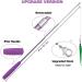 Retractable Cat Toy Wand Bundle - 11 Interactive Feather Toys and Bell Teaser Refills - 7 Worms, 1 Fish - Includes Replacement Line - Fun Exercise Toy for Cats - Buy Online on SooperMarket.com