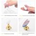 Acrylic Nail Display Stand Set - Training Fingernail Holder for Manicure Tools (Gold & Silver) | Perfect for Salons & DIY - Buy Online on SooperMarket.com