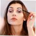 Baluue 12 Pcs Flat Eyebrow Brush Eyeliner Brush Cosmetics Tool Flat Concealer Brush Artificial Fiber Black - Buy Online on SooperMarket.com