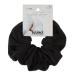Scunci Planet-Friendly Upcycled JUMBO Scrunchies  Made from Recycled Cotton  Black  1-Piece