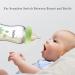 YOHKOH Natural Glass Baby Bottle Gift Set, Anti-Colic, Wide Neck, 8.8oz (Pack of 4) Green - Buy Online on SooperMarket.com