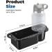 kemimoto Boat Caddy Organizer - Marine Cup Holder for Bass Boat, Kayak, Pontoon & Jon Boat - Fishing Cabin Storage - Universal Fit - 1 pc Black - Buy Online on SooperMarket.com