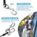 Mi Metty Strap Off Dog Car Leash - Bite-Resistant Steel Wire 32 Inch/80 cm Adjustable for All Dogs - Durable Black Design - Buy Online on SooperMarket.com
