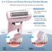 Hatteker Electric Lady Shaver | Waterproof Bikini Trimmer for Women | Rechargeable Wet & Dry Razor for Legs & Underarms - Buy Online on SooperMarket.com