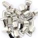 AMOYER 20pcs Silver Baby Pacifier Clips - 20mm Braces Clips Hanger Hook for Safe Secure Use - Buy Online on SooperMarket.com