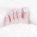 SIUSIO 96Pcs Fake Toe Nails Press On Colorful Square Acrylic Full Cover UV Top Coat - Light Pink & Purple | Short False Nails Set for Toenail Salons and DIY Foot Art Tips - Women and Girls - Buy Online on SooperMarket.com