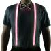 Shop Ausolee Luminous LED Suspenders & Bow Tie Set for Men - Perfect for Music Festivals & Halloween - Purple - Buy Online on SooperMarket.com