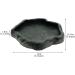 Uotyle Reptile Feeding Bowl Crawler Pet Feeding Round bowl Food Water Non-toxic Resin Dish Suitable for Reptile Turtle Tortoise Scorpion Lizard Crabs Pets Supplies Cyan Small - Buy Online on SooperMarket.com
