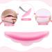 48 Piece Silicone Lash Lift Rods in S M L Sizes - Pink Eyelash Perming Curler Rods for Makeup Beauty Tool - Buy Online on SooperMarket.com