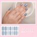 20 Pcs Semi Cured Gel Nail Strips With Soft Glossy Gel Finish Long Lasting Nail Wraps Glitter Gel Nail Stickers Convenient And Easy To Use Nail Sticker Ze0531 - Buy Online on SooperMarket.com