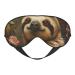 SSIMOO Cute Sloth Soft Sleep Eye Mask Female Breathable Eye Patch Perfect for Travel and Relaxation Black