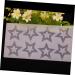 Zerodeko Silicone Mold Gummy Silicone Star Silicone Baking Mold Five-Star Biscuit Mold Resin Star Cupcake Baking Mold DIY Cake Mold Chocolate Mould White Chocolate Candies Silica Gel Candy - Buy Online on SooperMarket.com