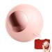 Washable gel foot roller Ball for animal hair travel foot roller Mini reusable sticky animal hair remover fluff removal tool reusable and washable pink