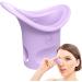 Eyewash Cups | Silicone Eye Washer Portable Cleaning Cup Soft Eye Cleaning Cup Eye Bath for Elderly Women Men Children Eye Cleansing Puchen Purple - Buy Online on SooperMarket.com