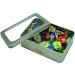 Walkers Toffee Sweets Assorted Flavours and Chocolate Eclairs x 200g Bundle with Silver Window Lid Refillable Tin - Buy Online on SooperMarket.com