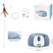 Pumpkii Home Robot Pet Camera with Treat Dispenser, App Control, 2-Way Audio, 1080P HD Camera, Night Vision | Interactive Cat Dog Toy - Buy Online on SooperMarket.com