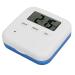 Smart Medication Organizer with Timer Bell Vibration Reminder 4 Compartments Medicine Box for Portable Storage Blue