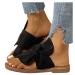 LGZY Women Comfy Platform Sandal Shoes Elegant Bunion Correctors Ideal for Big Toes Bent Toes and Pain Relief Summer Beach Travel Daily Dating Shopping Open Toe Shoes Black 39 39 Black