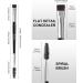 Bueart Design PRECISION Concealer brush for eyebrows Dual Ended Detail Flat Eyeliner definer Brow Brush with spoolies for eyebrow eyelash Spiral Brush Spoolie Mascara Brush - Buy Online on SooperMarket.com