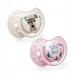 LOVI Dynamic Pacifier Wild Soul Collection Silicone BPA-free 2 Pack (6-18m Wild Soul Girl) 6-18m Wild Soul Girl