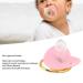 Luxurious Rhinestone Baby Pacifier - Soft Silicone Nipple for Breastfeeding - Ultra-Light & Portable (Pink) - Buy Online on SooperMarket.com