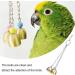 MANSHANGKJ Budgie Toy Interesting Bird Toy Interactive Bells Toy for Small Parrot Macaws Parakeets Love Birds (Random Color) - Buy Online on SooperMarket.com