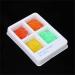 120pcs Dental Wedges Set 4 Sizes Plastic Poly Wedges with Holes for Dental Clinics | International Shipping Available - Buy Online on SooperMarket.com