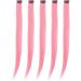 Colorful Lop Ears Wig Colorful Straight Hair Extensions Girls Daily Prom Hairpin (Light Pink) - Buy Online on SooperMarket.com