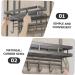 Cabilock Storage Rack Clothes Hanger Door Shelf Hooks for Door Towel Hanger Ordinary Hook Coat Rack Outdoor - Buy Online on SooperMarket.com