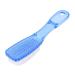 sourcing map 19cm Shoe Brush Dirt Brush with Handle Plastic Rectangular Shape DE de
