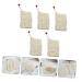 FRCOLOR 10 Pcs Mesh Soap Bags - Soap Saver Pouches & Soap Holders for Foaming & Bathing - Durable Cotton Drawstring & Sisal Design - Buy Online on SooperMarket.com