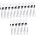 FOYTOKI 72 Pcs Eyeliner Pencil Makeup Supply Pigment Brow Liner Pencil Makeup Eyeshadow White Wooden Pole